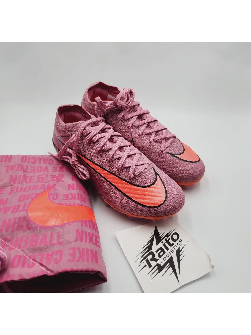 Mens Size 4 Nike Soccer Cleats Zoom Mercurial Vapor 16 Elite FG Pink FQ1457-600